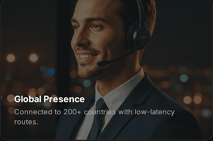 Global Presence support card